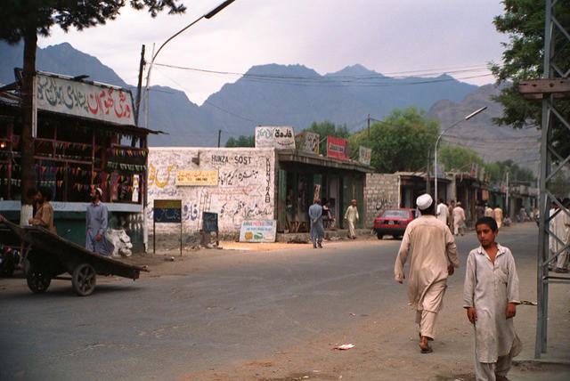 Street scene, Gilgit, Pakistan
