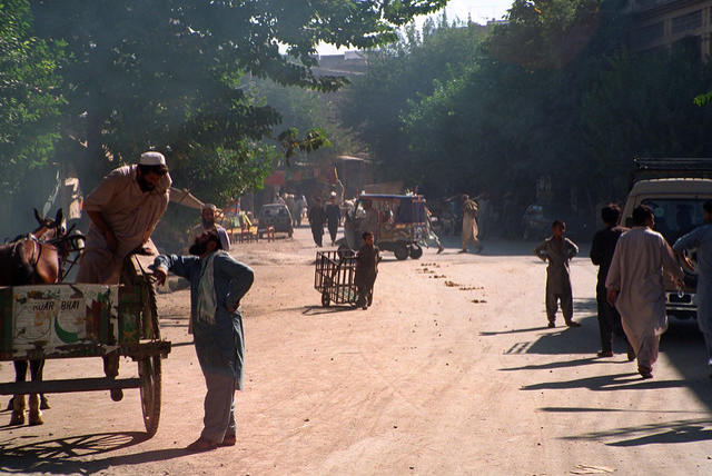 Peshawar street scene