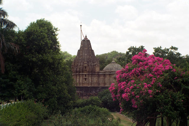A smaller Jain temple at Ranakpur, India.