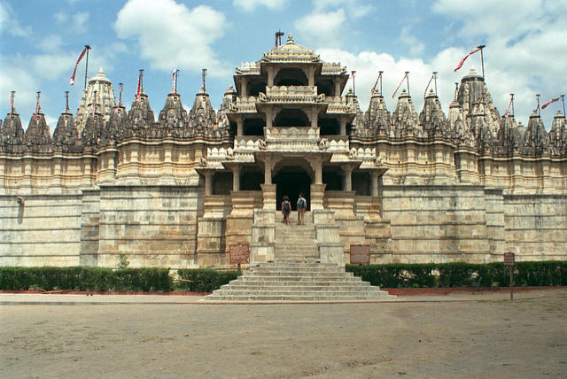The Chaumukha Jain Temple at Ranakpur, India.