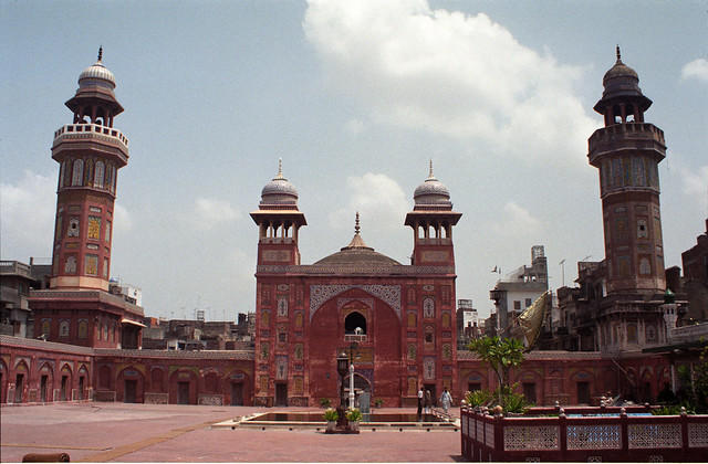 Wazir Khan Mosque, Lahore, Pakistan.