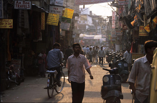 Paharganj, Delhi, India.