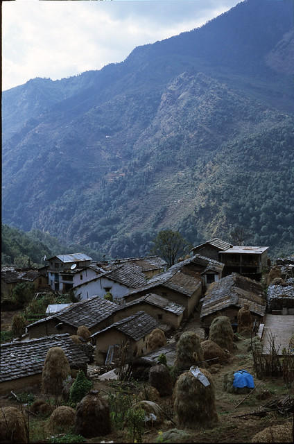 Khati village, Pindari Glacier Trek, India.