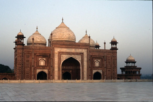 Taj Mahal complex, Agra, India.