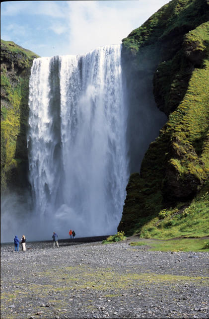 Skogafoss waterfall, Skogar, Iceland.
