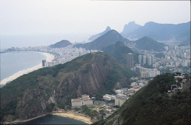 View of Rio de Janeiro from the Sugar Loaf, Brazil.
