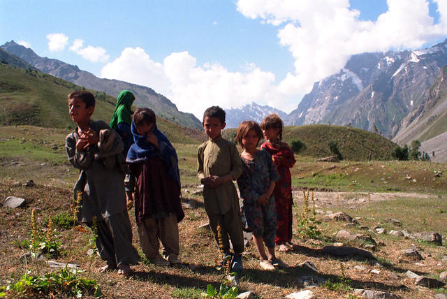 Mountain children of the Naltar Valley, Pakistan